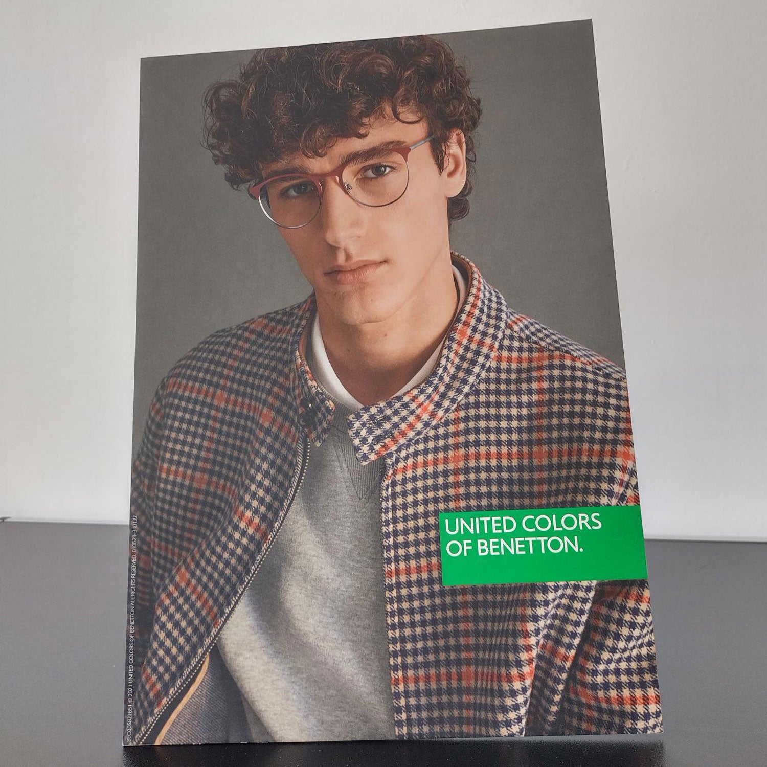 Benetton Equipment Benetton Men´s Optical Showcard AW21 Eyeglasses Eyewear UK USA Australia 