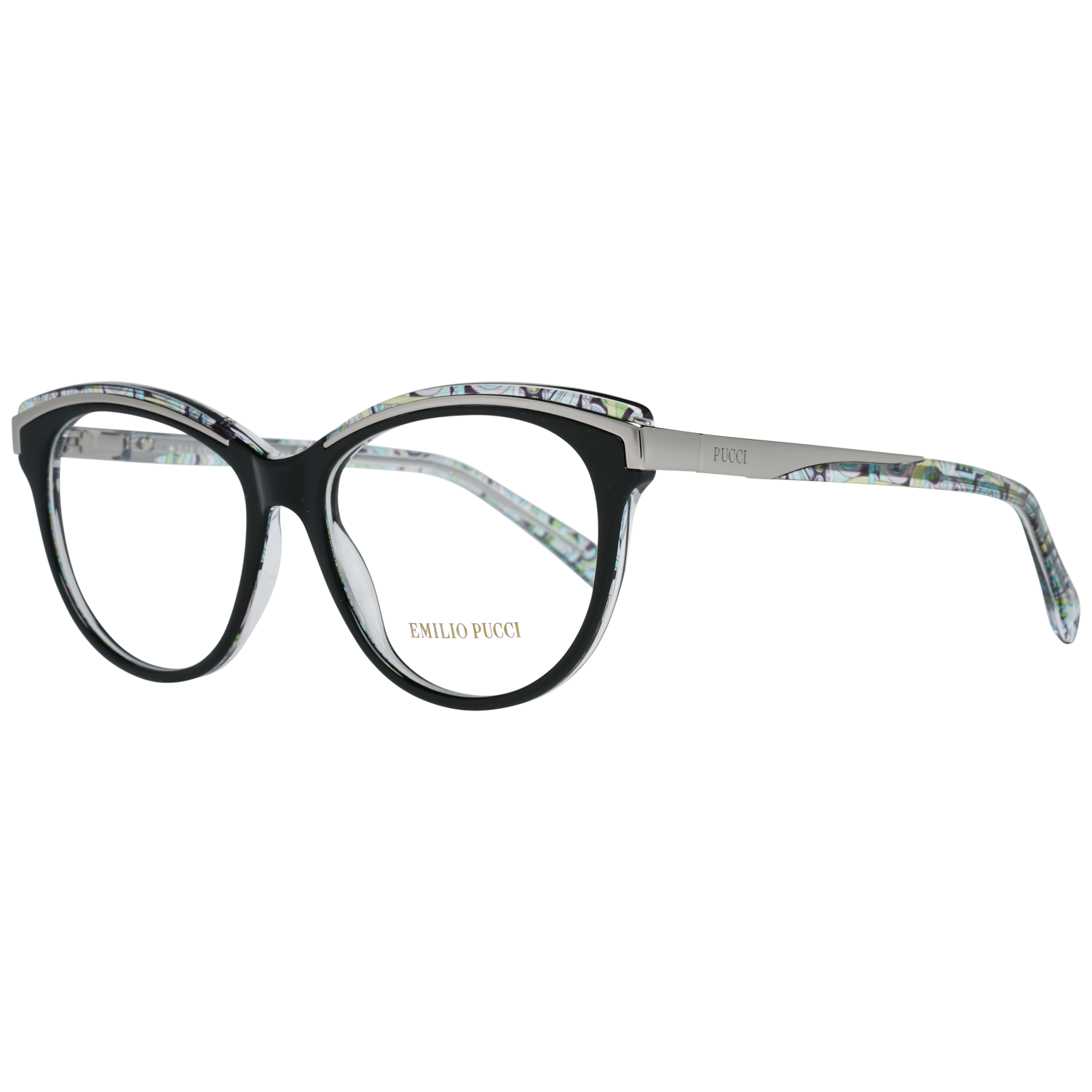 Emilio Pucci Frames Emilio Pucci Optical Frame EP5038 001 53 Eyeglasses Eyewear UK USA Australia 