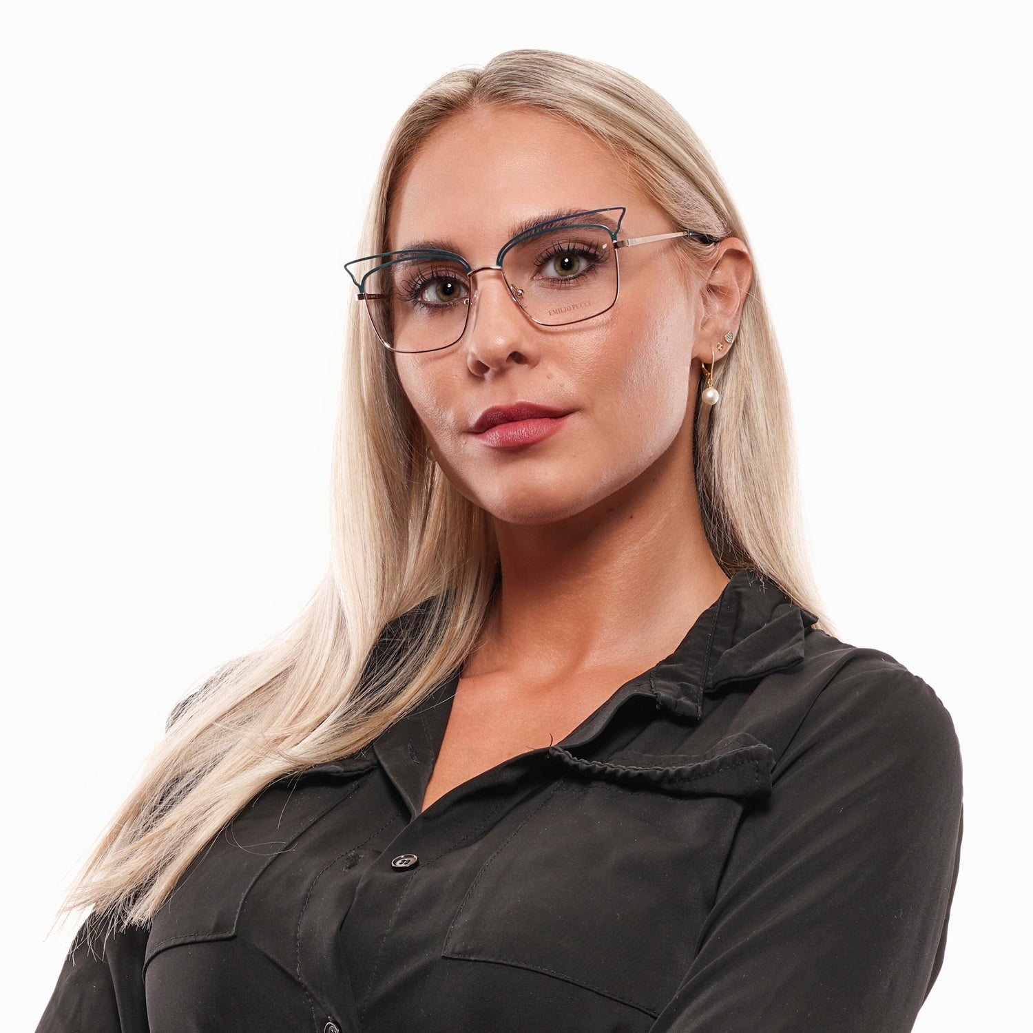 Emilio Pucci Frames Emilio Pucci Optical Frame EP5122 089 53 Eyeglasses Eyewear UK USA Australia 