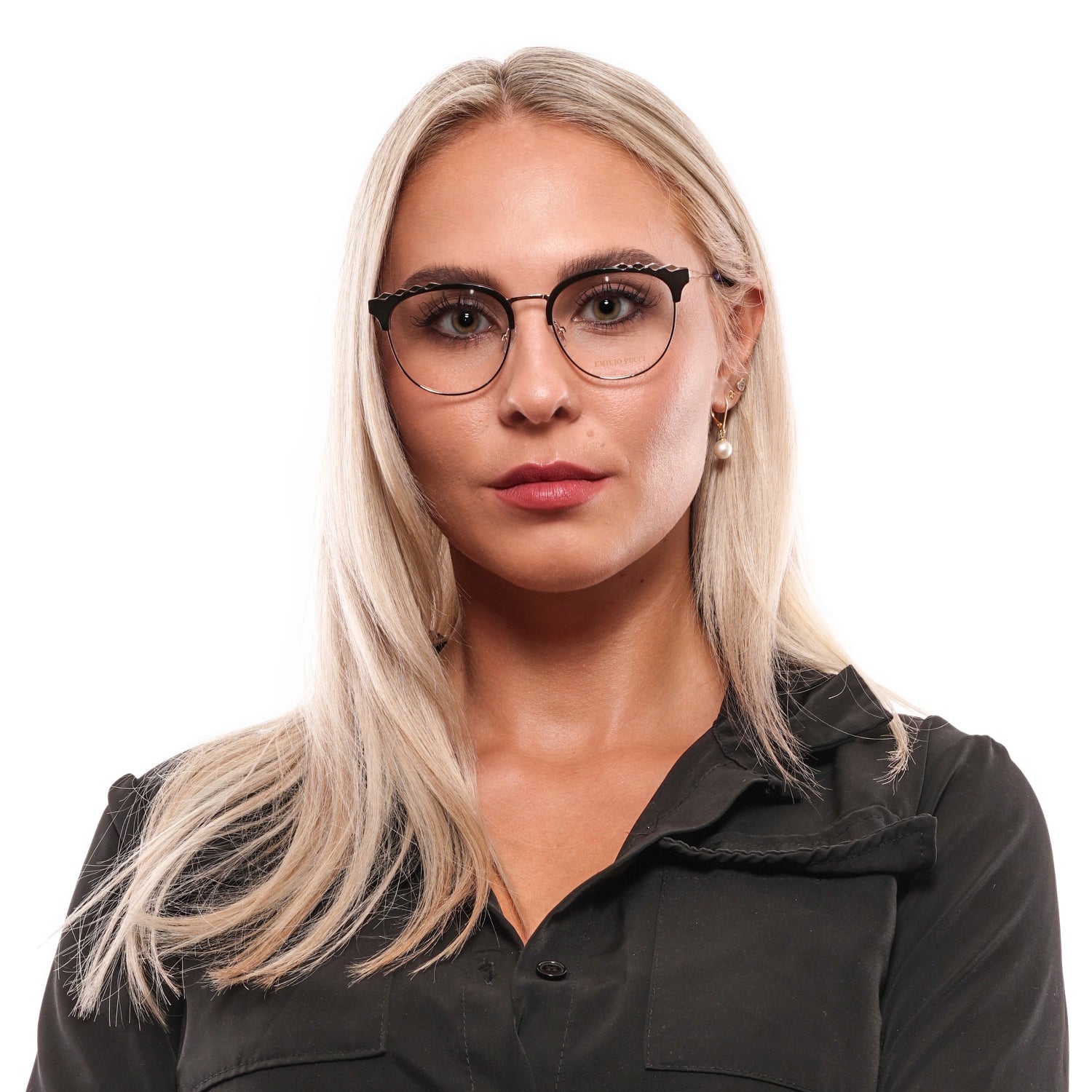 Emilio Pucci Frames Emilio Pucci Optical Frame EP5146 005 50 Eyeglasses Eyewear UK USA Australia 