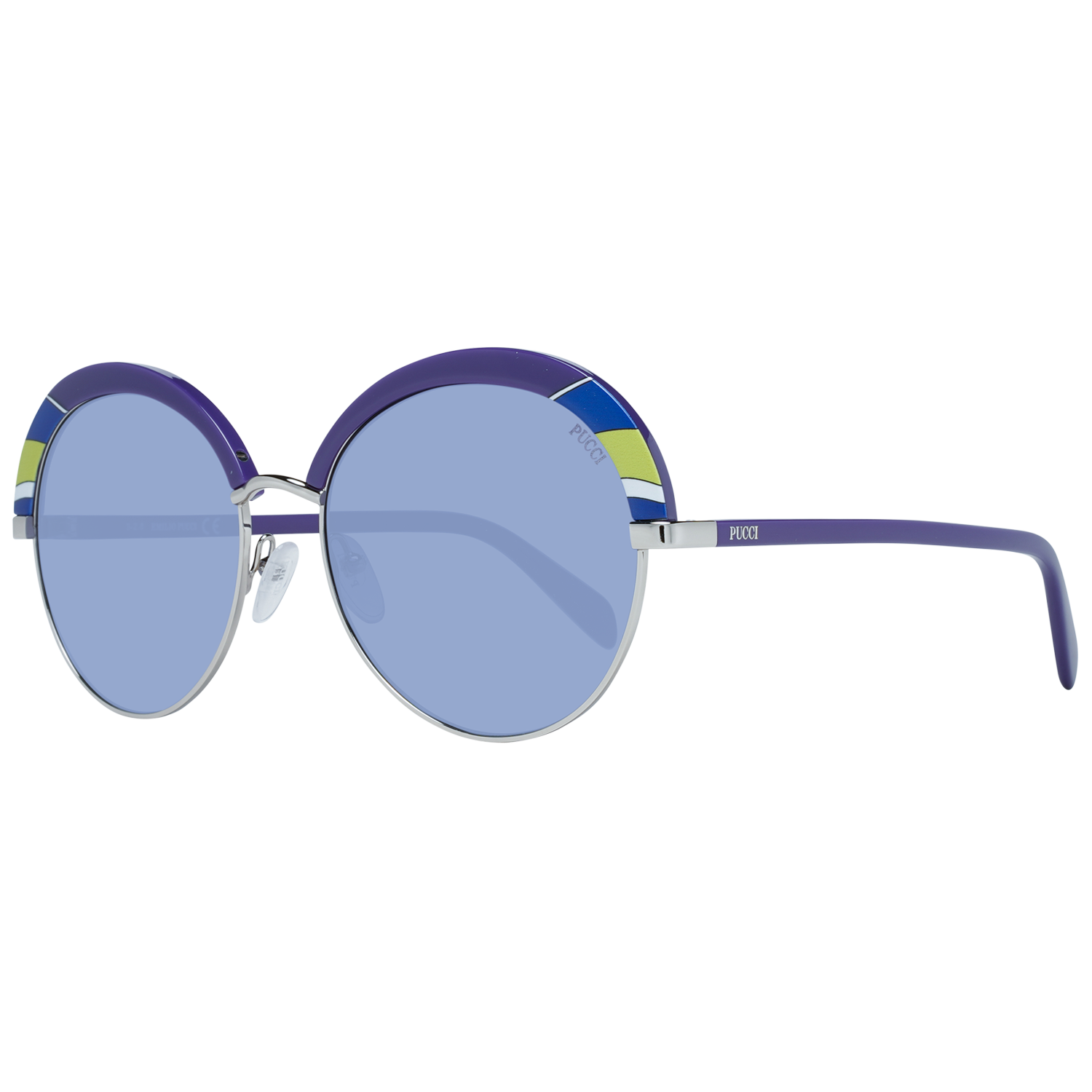 Emilio Pucci Sunglasses Emilio Pucci Sunglasses EP0102 92W 57 Eyeglasses Eyewear UK USA Australia 