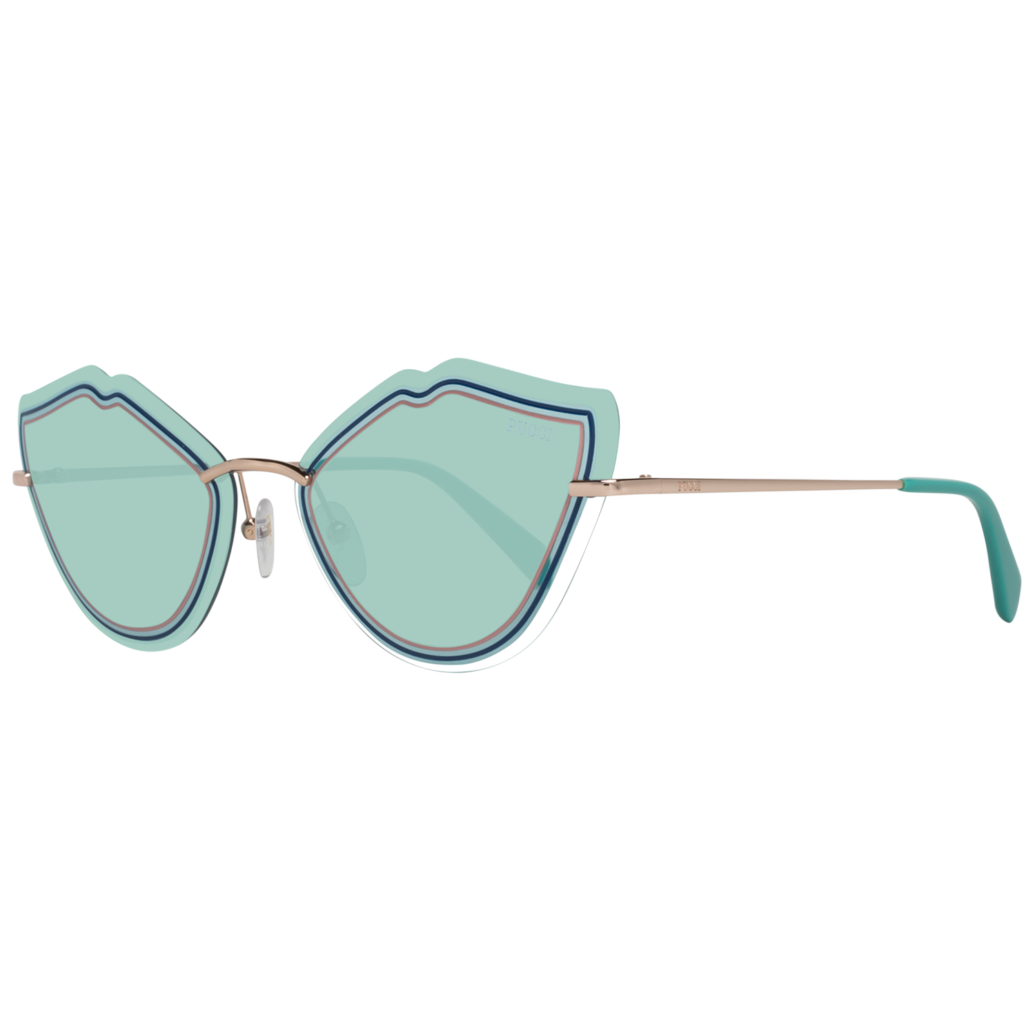 Emilio Pucci Sunglasses Emilio Pucci Sunglasses EP0134 28W 64 Eyeglasses Eyewear UK USA Australia 