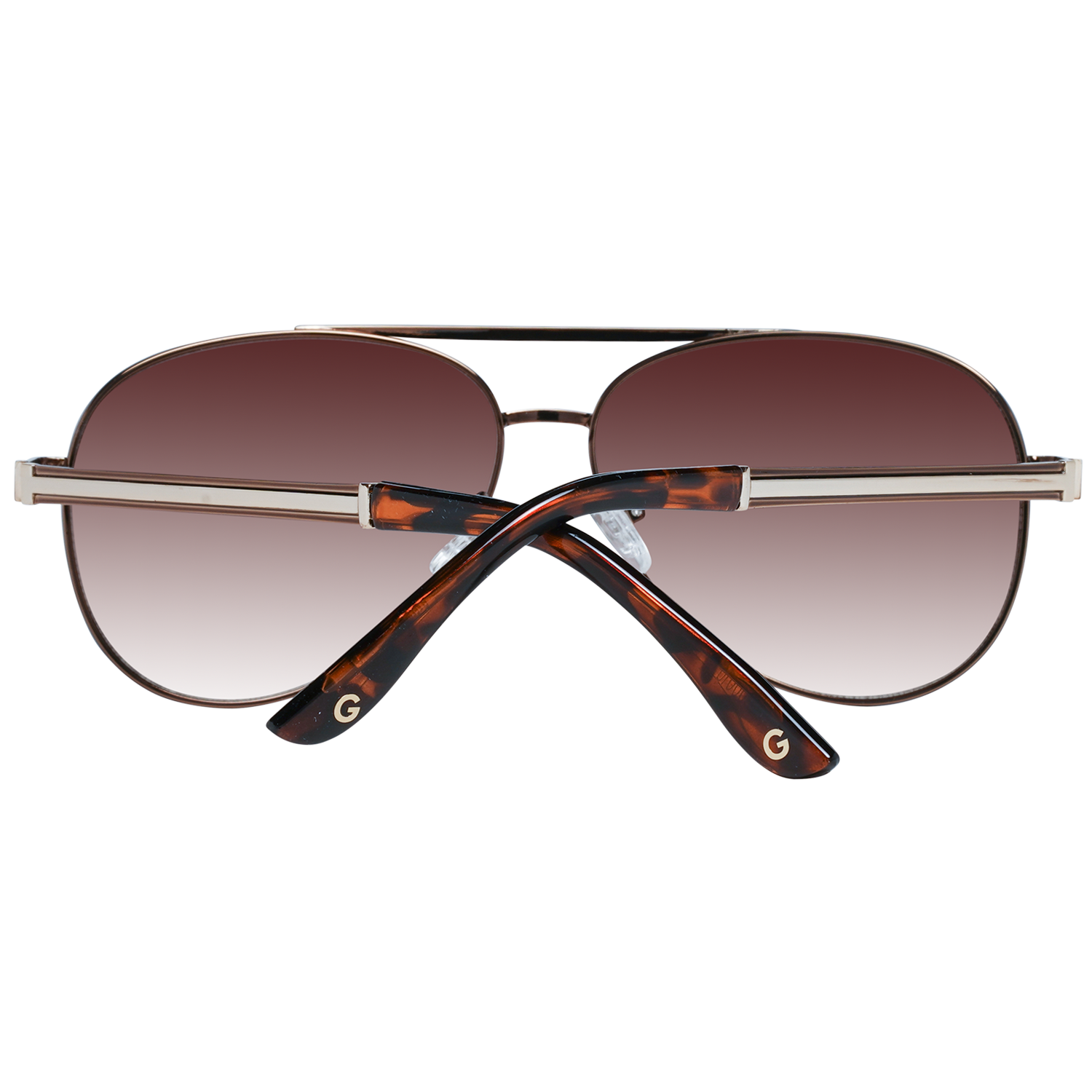 Guess Sunglasses Guess Sunglasses Men's Aviator Brown GF0173 48F 61 Eyeglasses Eyewear UK USA Australia 