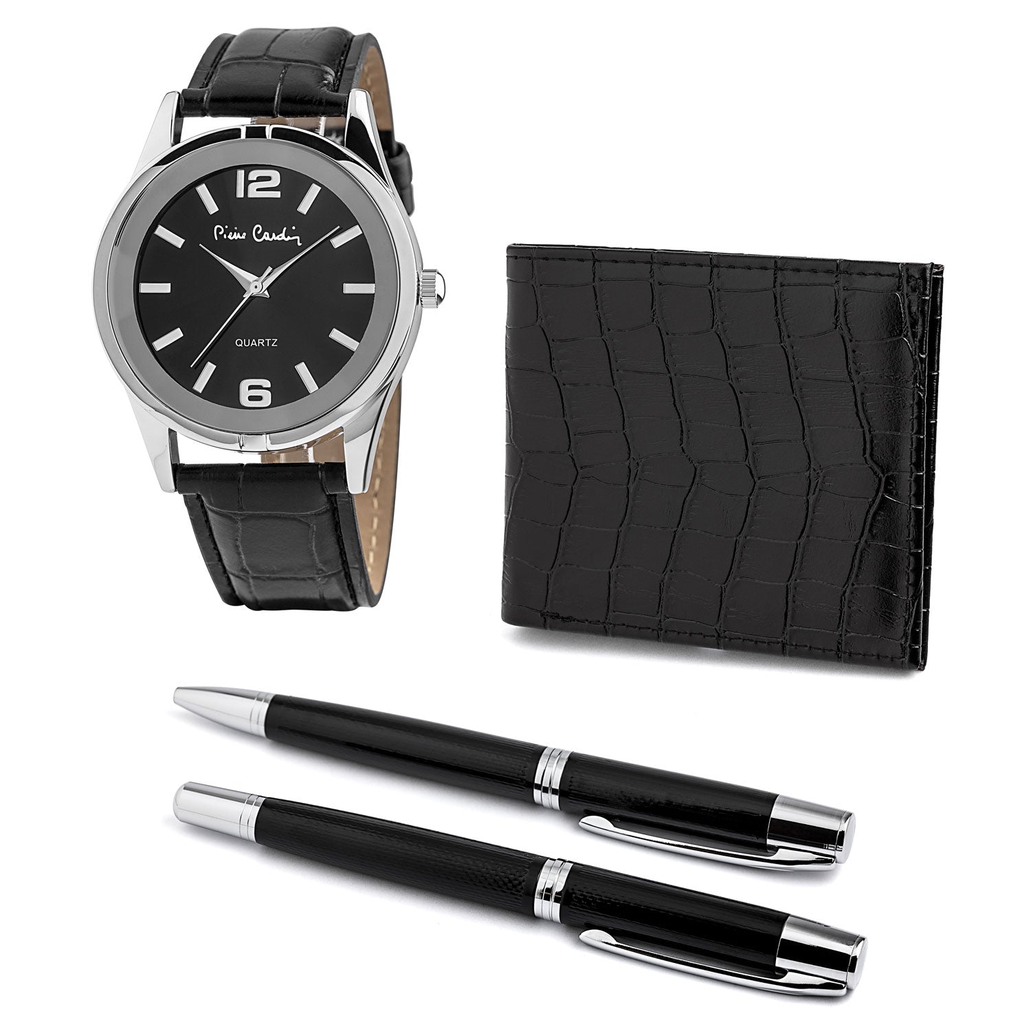 Pierre Cardin Watches Pierre Cardin Gift Set Watch & Wallet & Pen PCX8222G27 Eyeglasses Eyewear UK USA Australia 