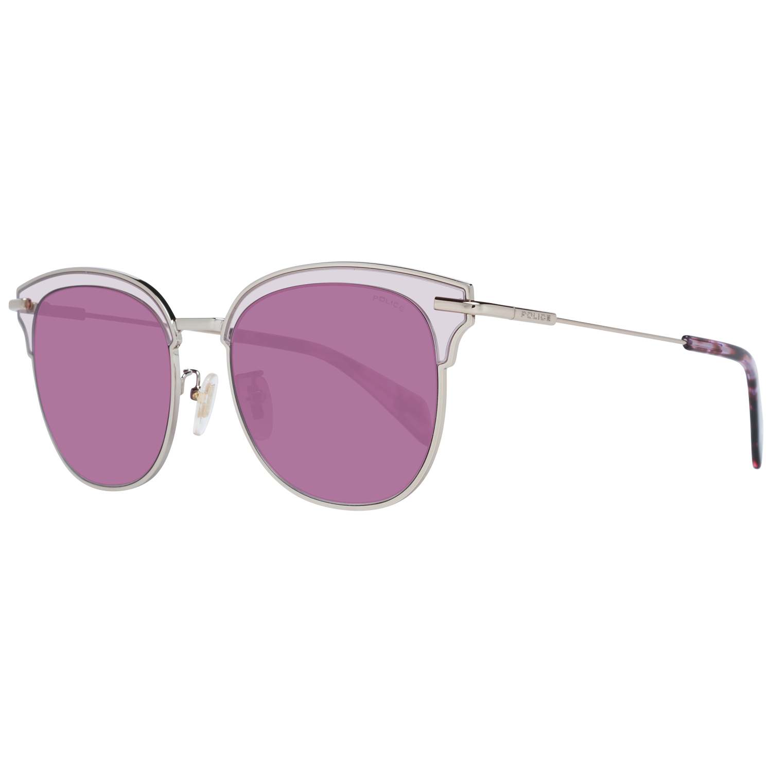 Police Sunglasses SPL622 08FF 53mm Burgundy Burgundy Butterfly Women