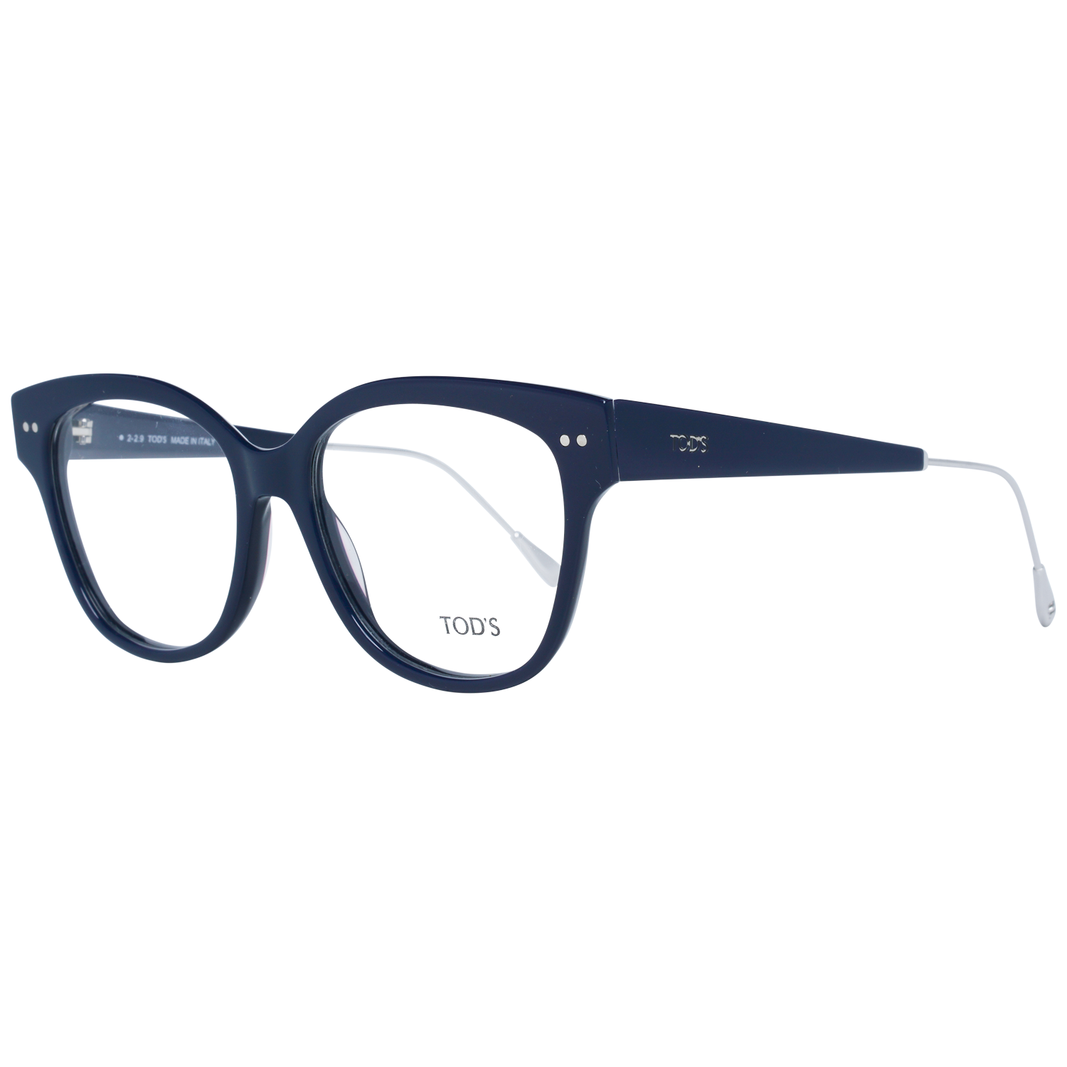 Tods Frames Tods Glasses Women's Blue Round Frames TO5191 090 53mm Eyeglasses Eyewear UK USA Australia 