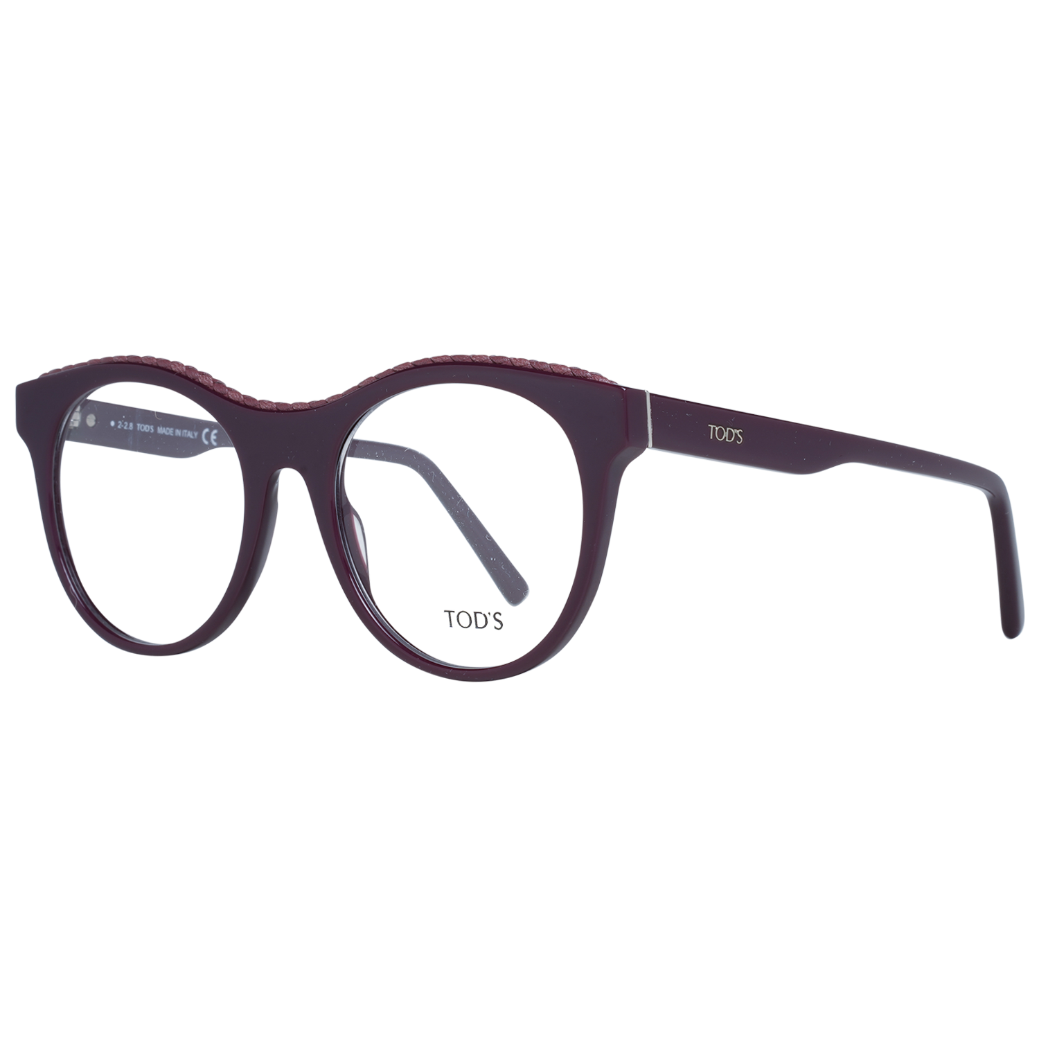Tods Frames Tods Glasses Women's Purple Oval Frames TO5223 081 52mm Eyeglasses Eyewear UK USA Australia 