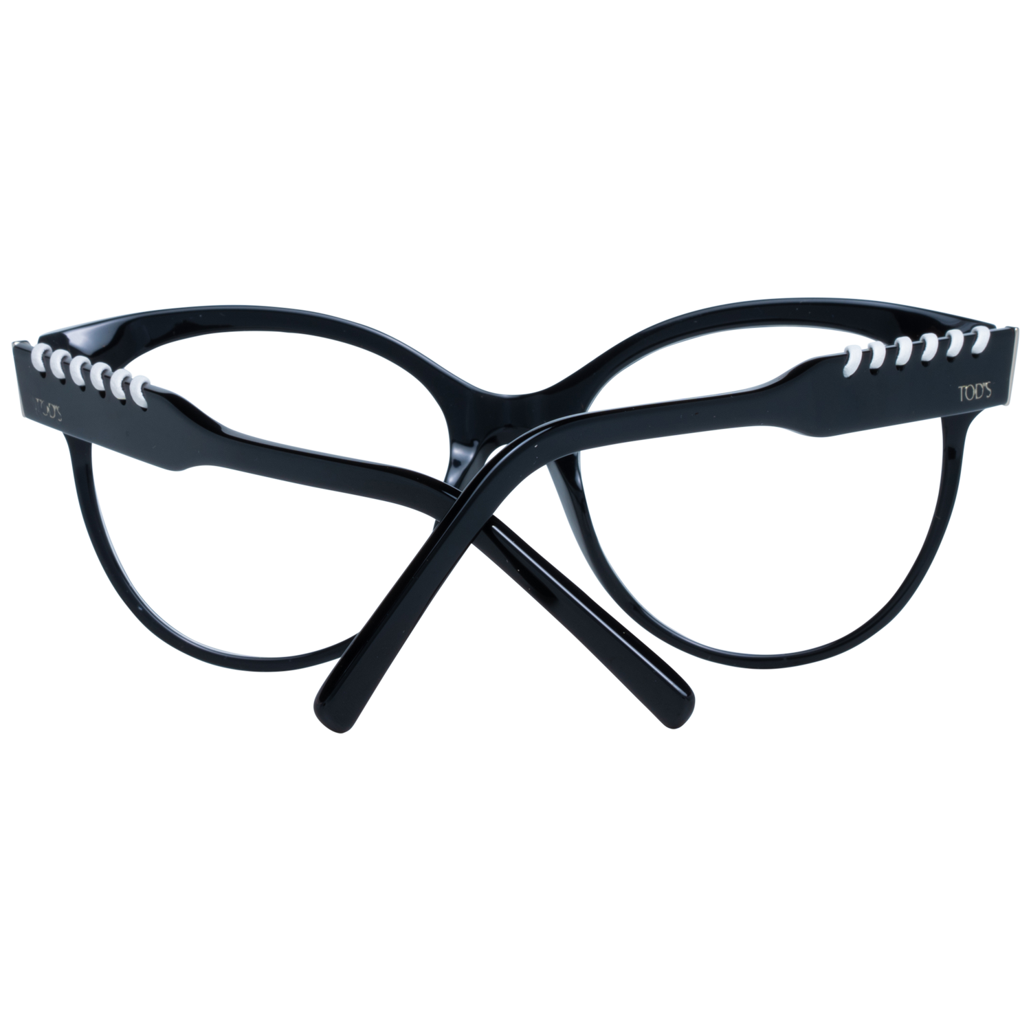 Tods Frames Tods Glasses Women's Black Cat-Eye Frames TO5226 001 55mm Eyeglasses Eyewear UK USA Australia 